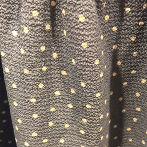 Summer Mini Dress with Ruffles in Denim blue color - Picture 4 of 4